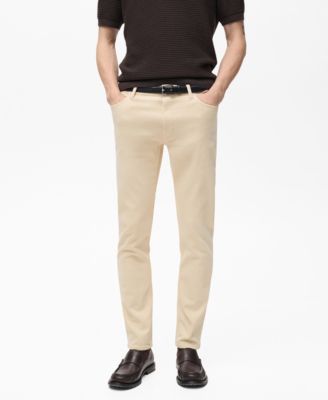 MANGO - Men's EU Slim Fit Ultra Soft Touch Patrick Jeans