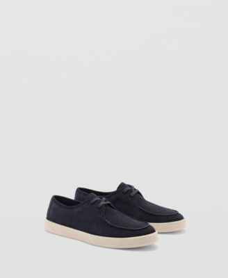 MANGO - Men's Suede Nautical Shoes
