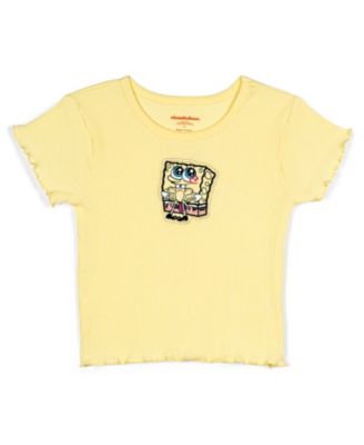 Girls Ribbed T-Shirt and French Terry Shorts Outfit Set