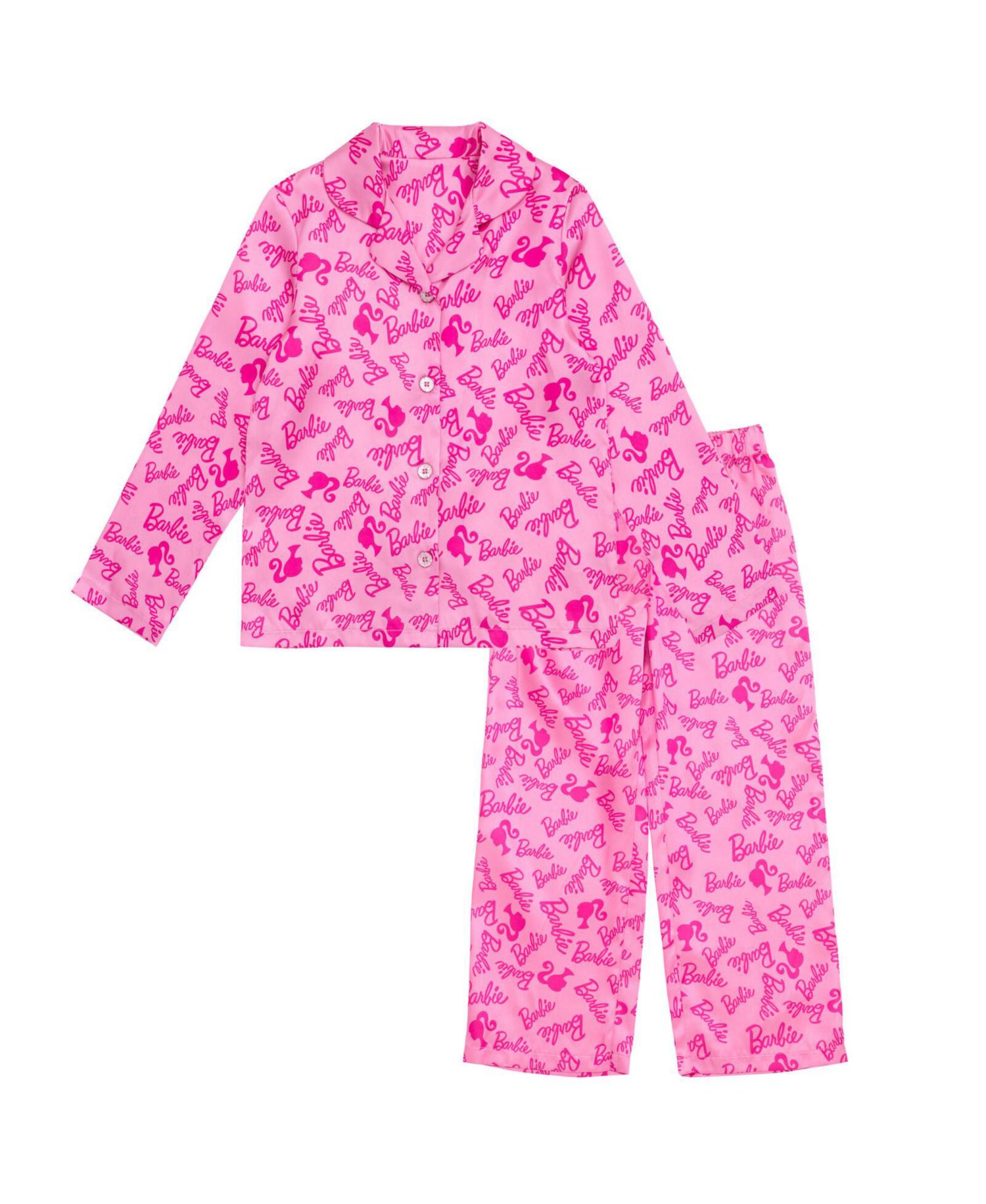 Girls 2-Piece Pajama Shirt and Pants Set