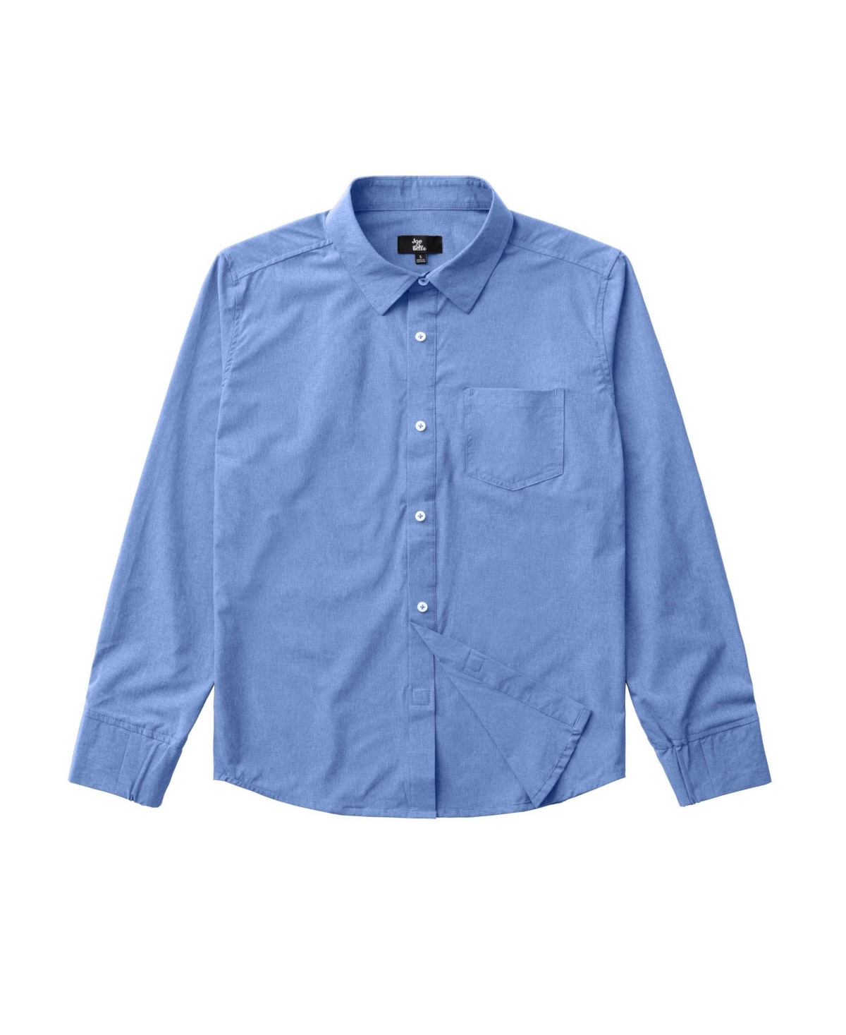 JOE & BELLA MEN'S ADAPTIVE SLIM-FIT MAGNETIC BUTTON-DOWN SHIRT 