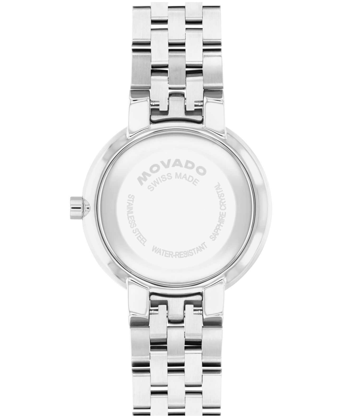 Женские часы Movado Museum Classic Lab Grown Diamond Swiss Quartz Stainless-Steel Watch, 29.5mm — фото 3