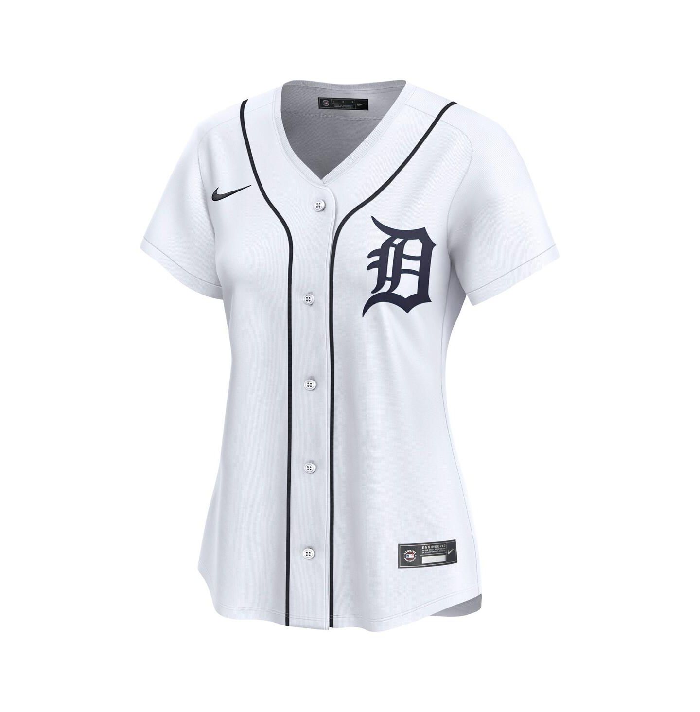 Женский топ Nike Tarik Skubal White Detroit Tigers Limited Player Jersey — фото 3