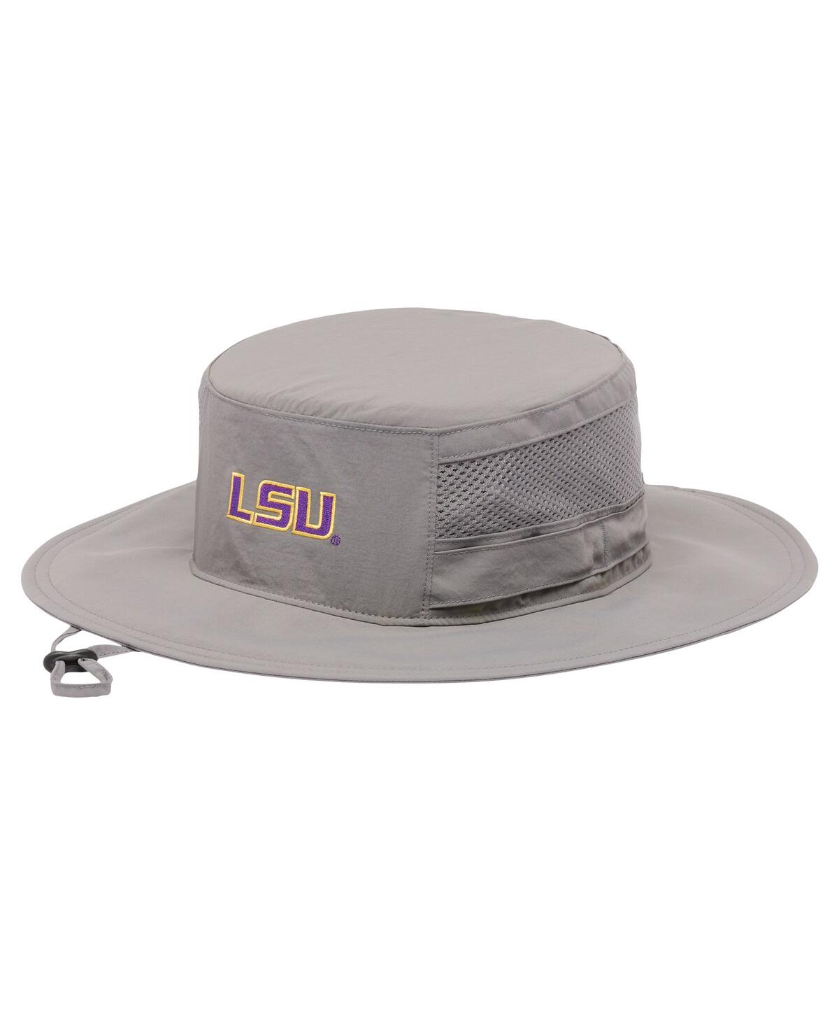 Men's Gray Lsu Tigers Bora Bora Iii Omni-Shade Booney Hat - Gray