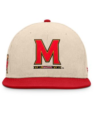 Men's Tan Maryland Terrapins Catcher Snapback Hat
