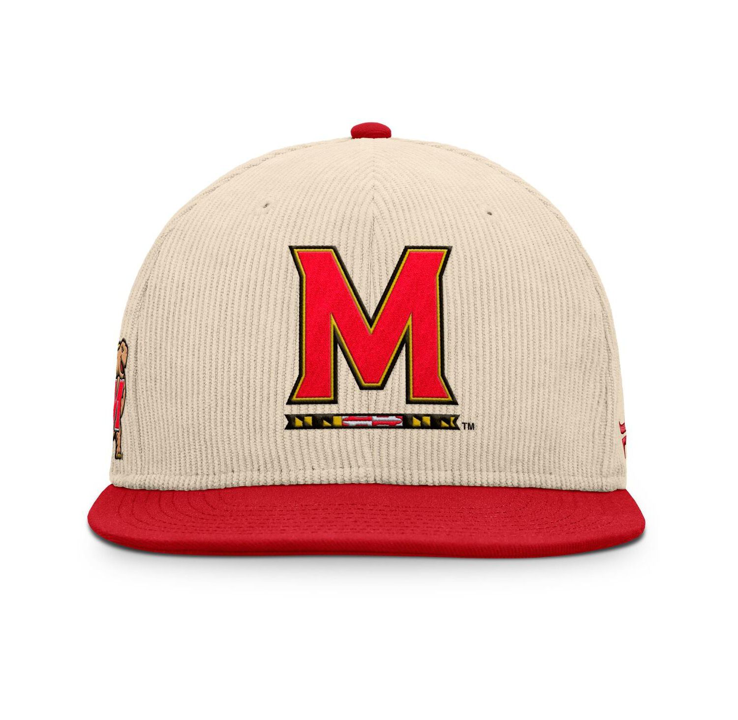 Men's Tan Maryland Terrapins Catcher Snapback Hat