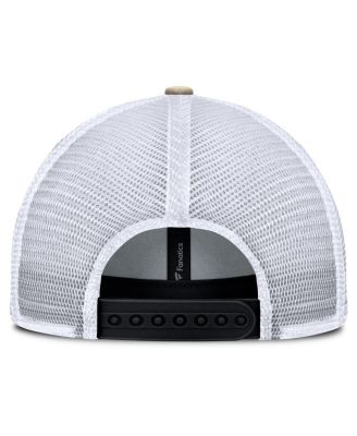 Men's Black Minnesota Wild Fundamental One-Time Trucker Adjustable Hat