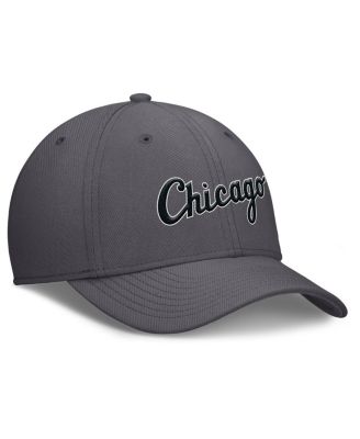 Men's Gray Chicago White Sox Swoosh Performance Flex Hat