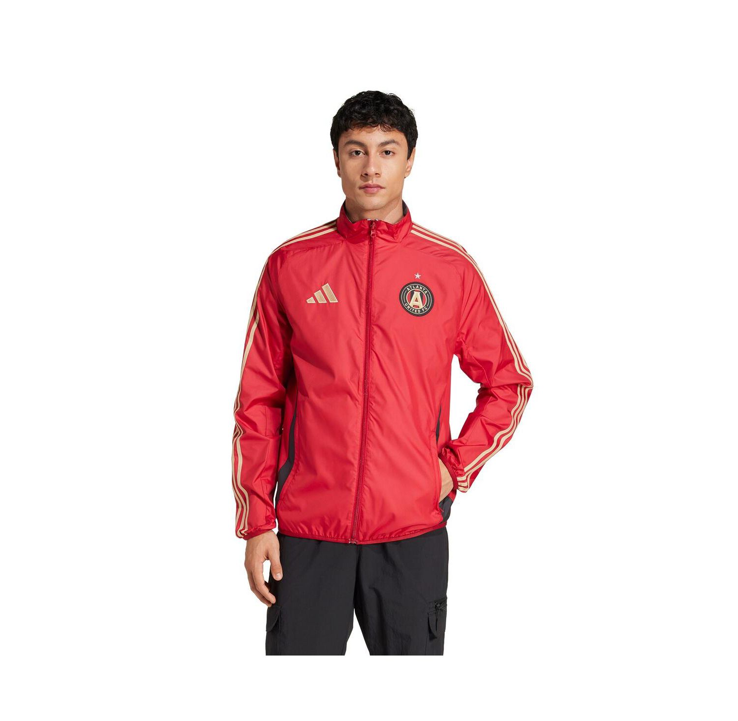 Men's Red Atlanta United FC 2025 Anthem Reversible Full-Zip Jacket