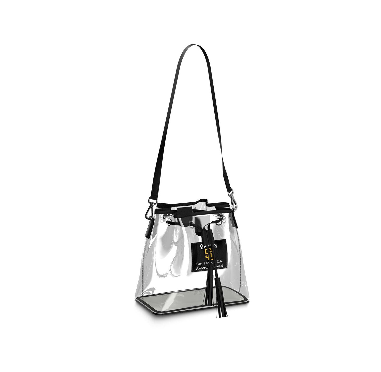 San Diego Padres Clear Stadium Bucket Purse