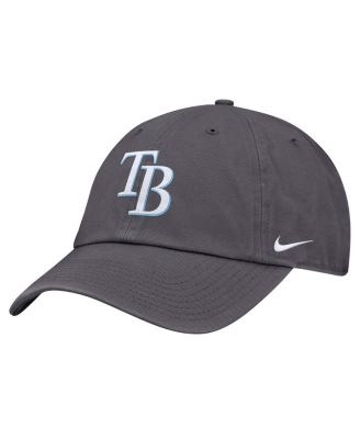Nike - Men's  Gray Tampa Bay Rays Club Adjustable Hat