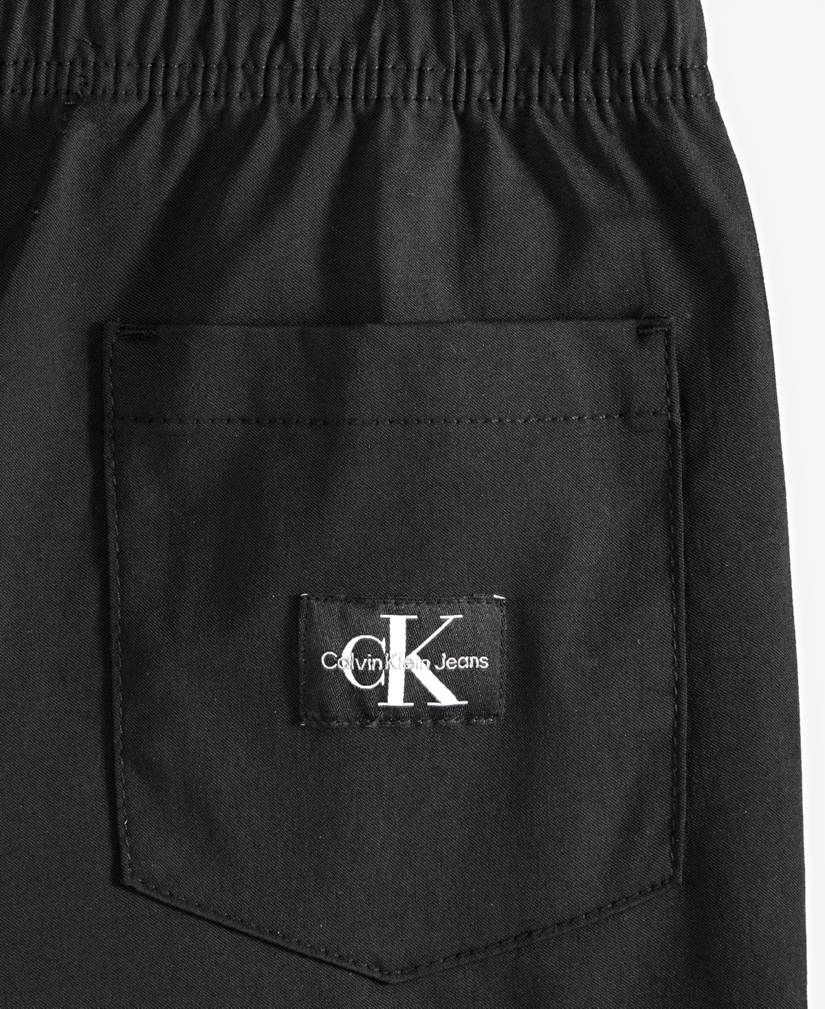 Calvin Klein Big Boys Stretch Comfort Jogger Pant In Black