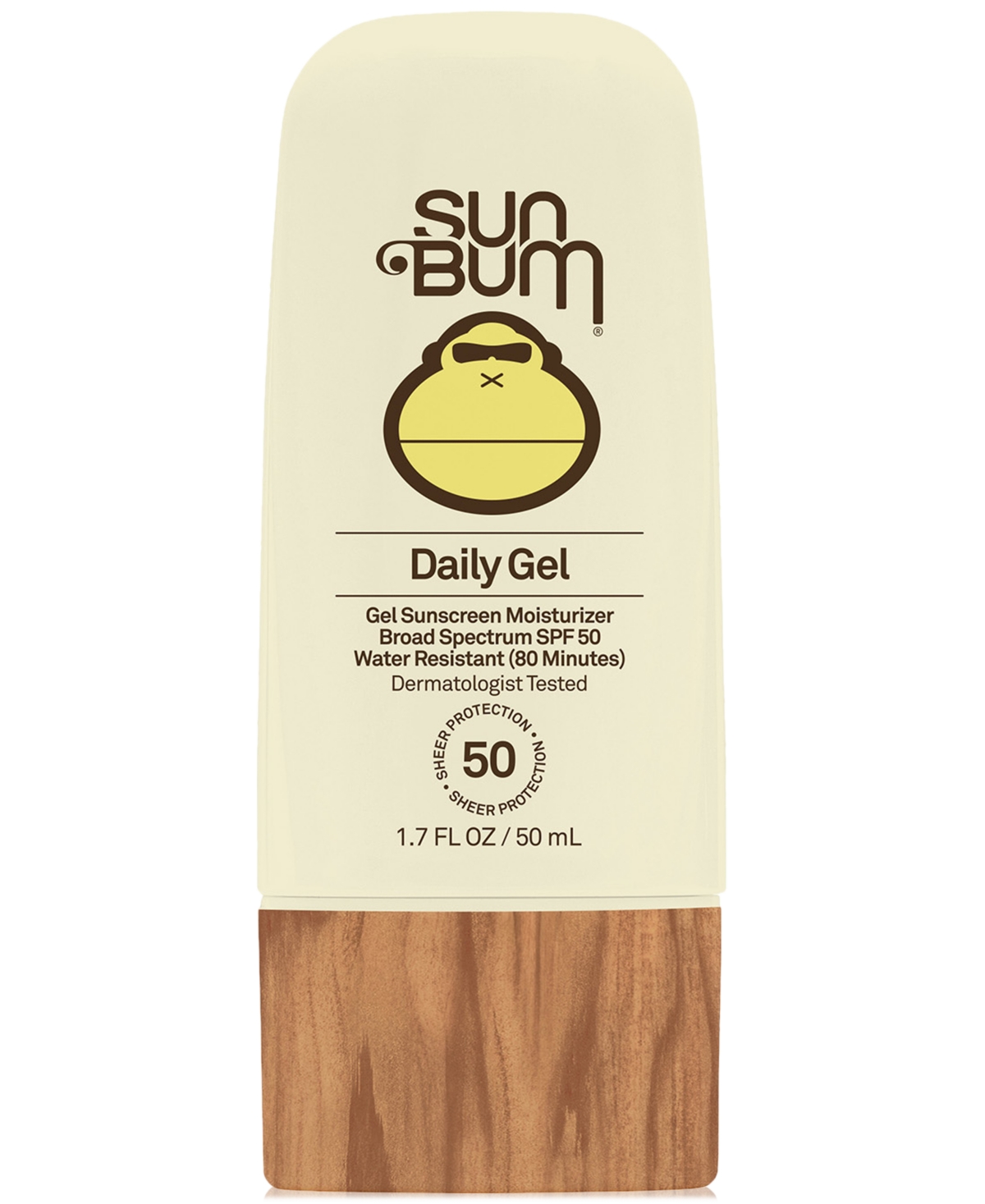 Daily Face Gel Sunscreen Moisturizer Spf 50, 1.7 oz.