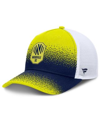 Fanatics - Men's  Yellow Nashville SC Libero Trucker Adjustable Hat