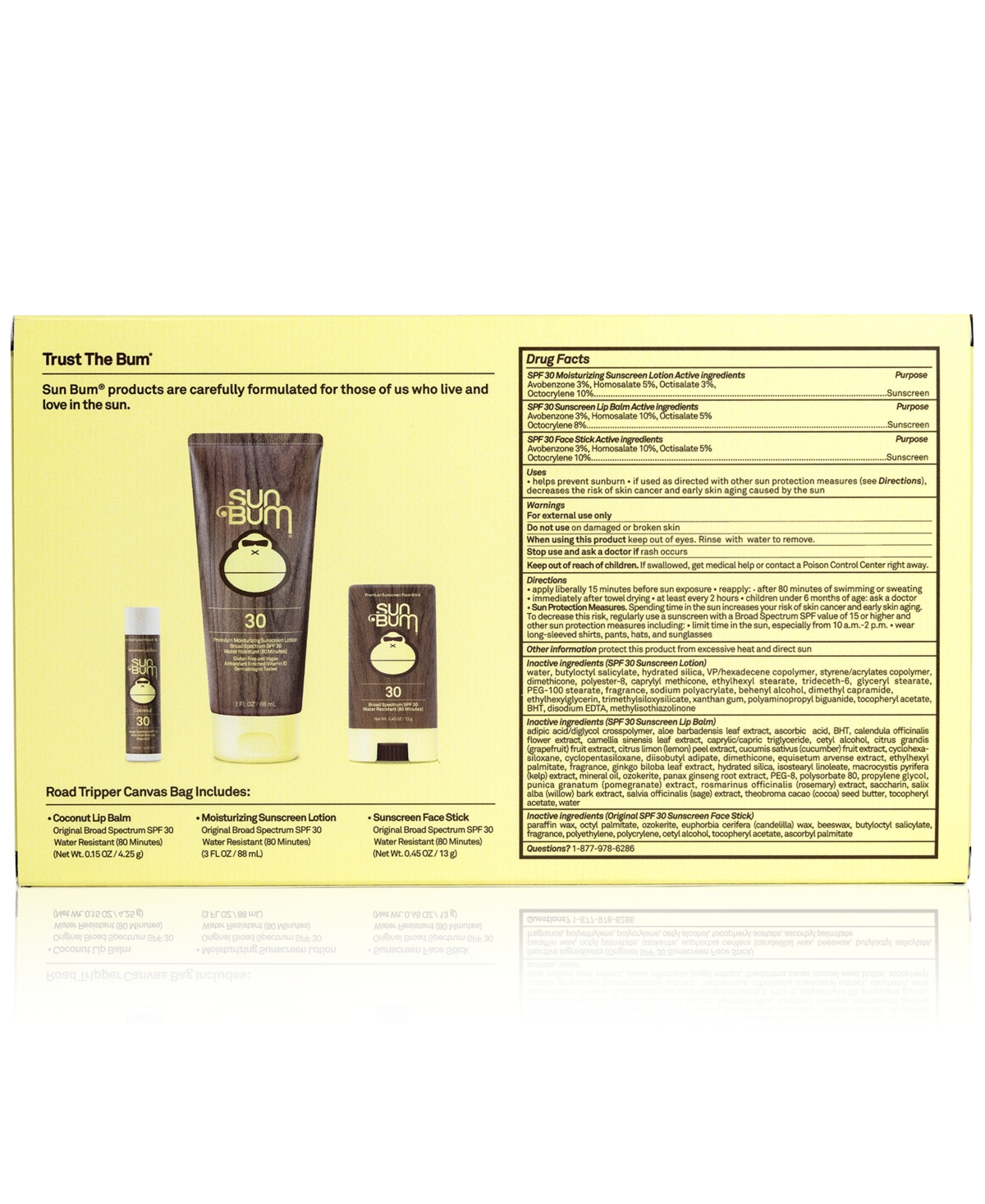 Sun Bum 4-pc. Road Tripper Sunscreen Set In No Color