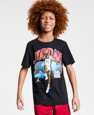 Tシャツ・カットソー [ ODDSTUDIO]Apple Pixel Graphic Oversized Fit T-Shirt Jordan Big Boys Short-Sleeve Pixel Graphic T-Shirt - Macy's