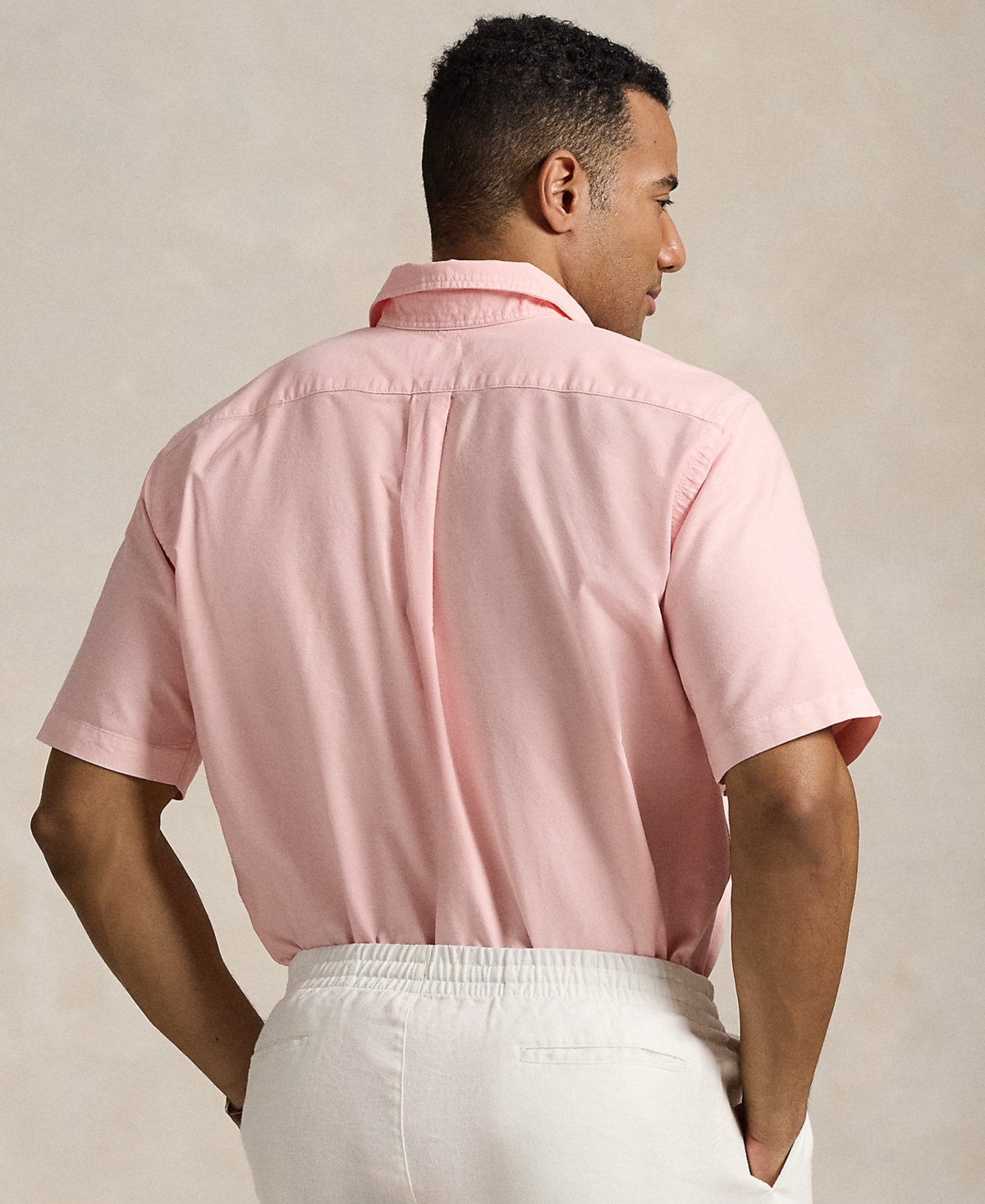 Polo Ralph Lauren Men's Big & Tall Mineral-Dyed Oxford Shirt