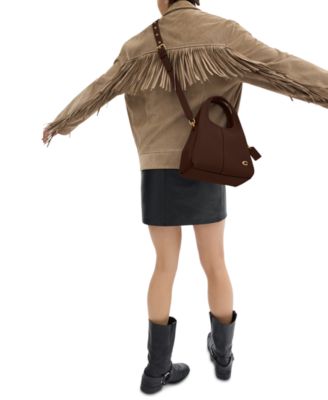 Lana Small Pebble Leather Shoulder Bag 23