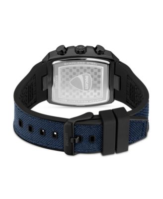 Men's Dress Sport Blue Nylon Watch, 42mm