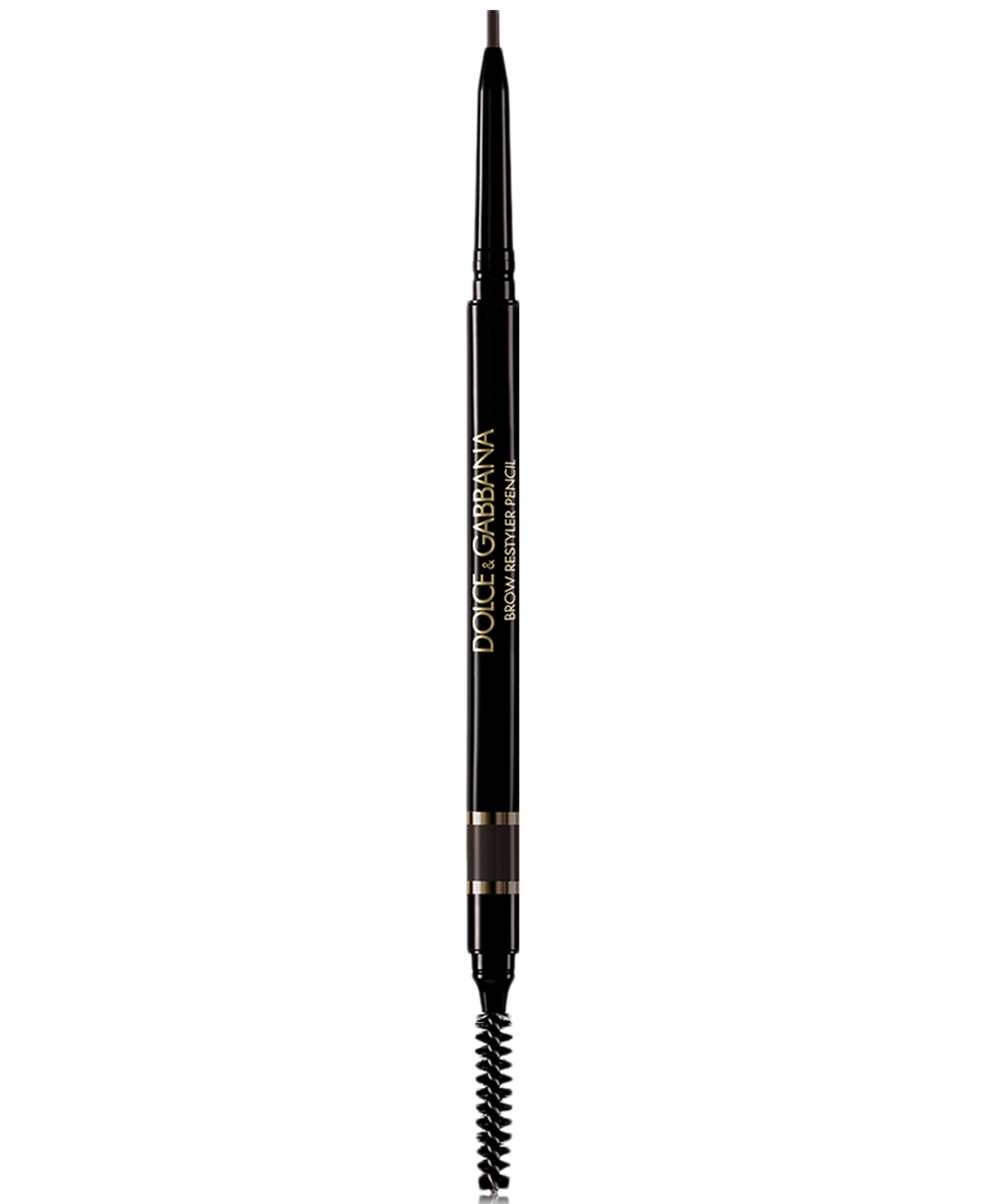 Dolce & Gabbana Brow Restyler Pencil In 06 Naturally Black - Warm Black Brown