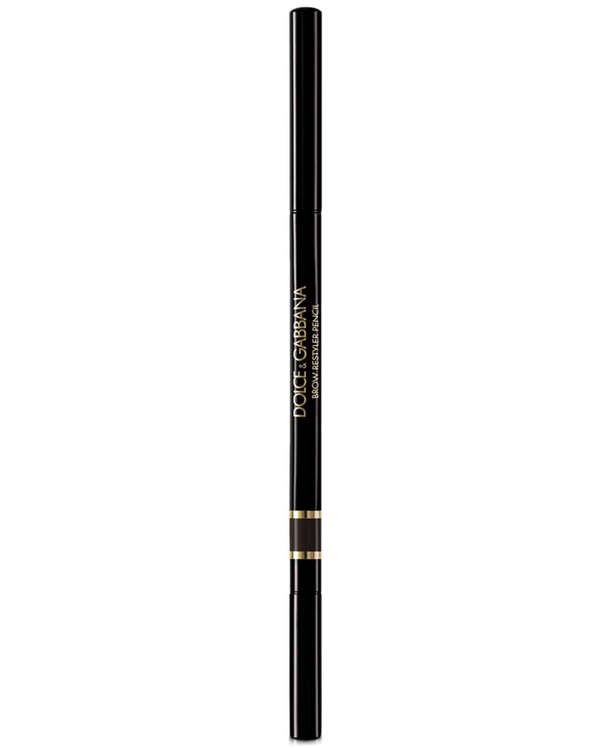 Dolce & Gabbana Brow Restyler Pencil In 06 Naturally Black - Warm Black Brown