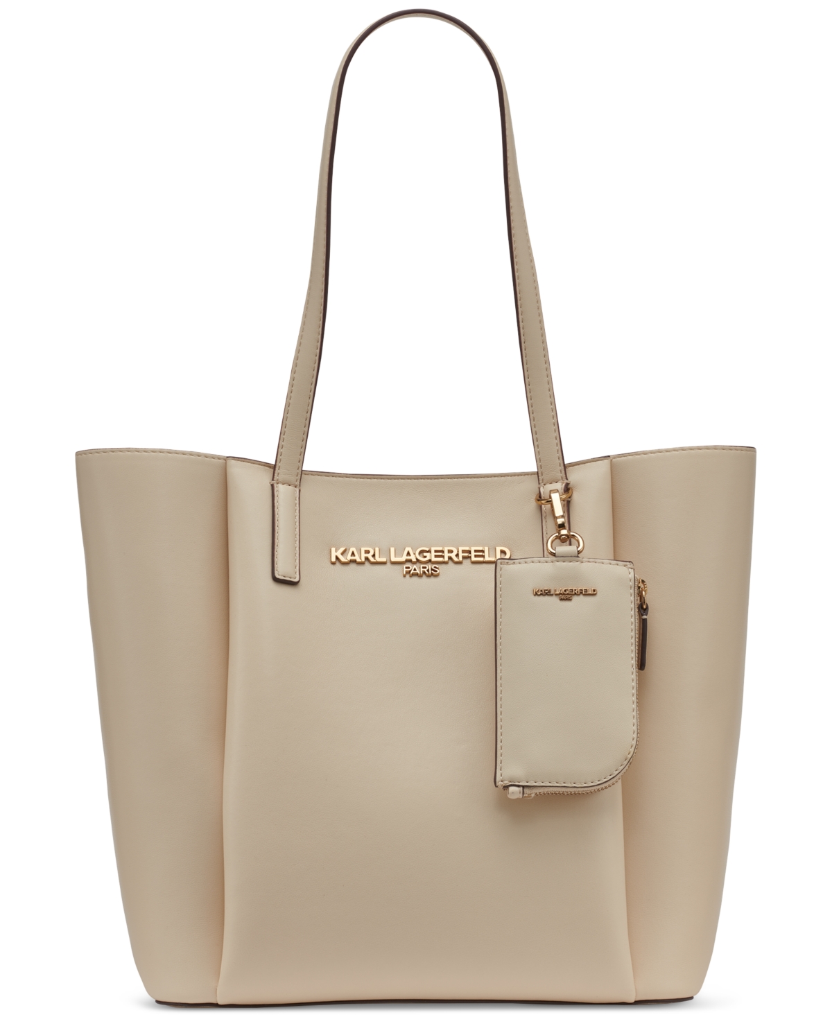 Louise Tote - Winter White/silver