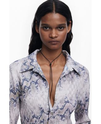 Women's Snake fluid shirt