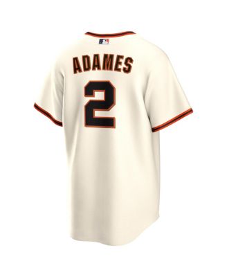 Men's Willy Adames 1.0 Cream San Francisco Giants Replica Jersey