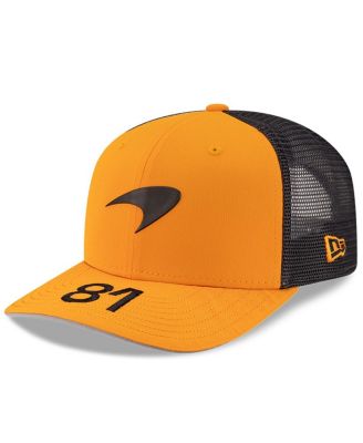 New Era - Men's Oscar Piastri Orange/Anthracite McLaren F1 Team 2025 Replica 9SEVENTY Stretch-Snap Trucker Hat