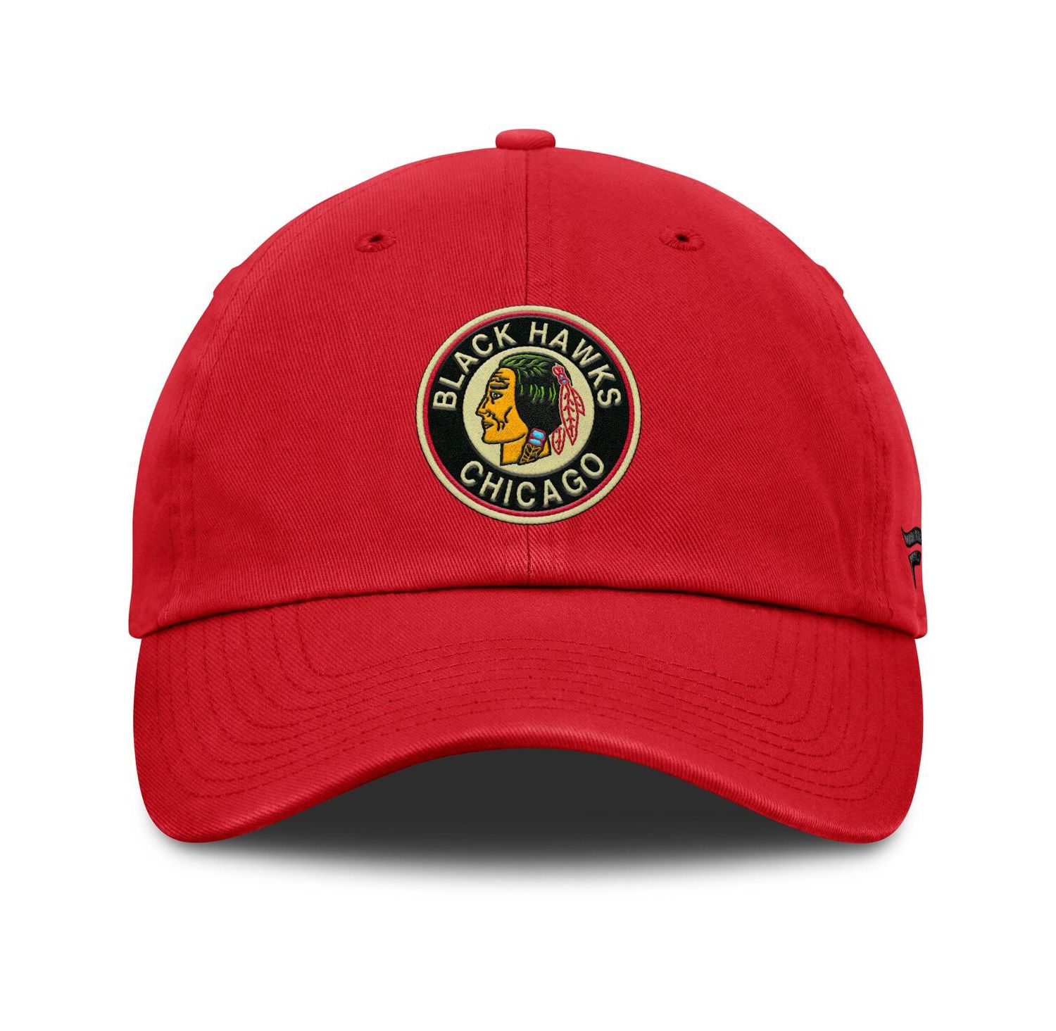 Men's Red Chicago Blackhawks Decades Collection Adjustable Hat