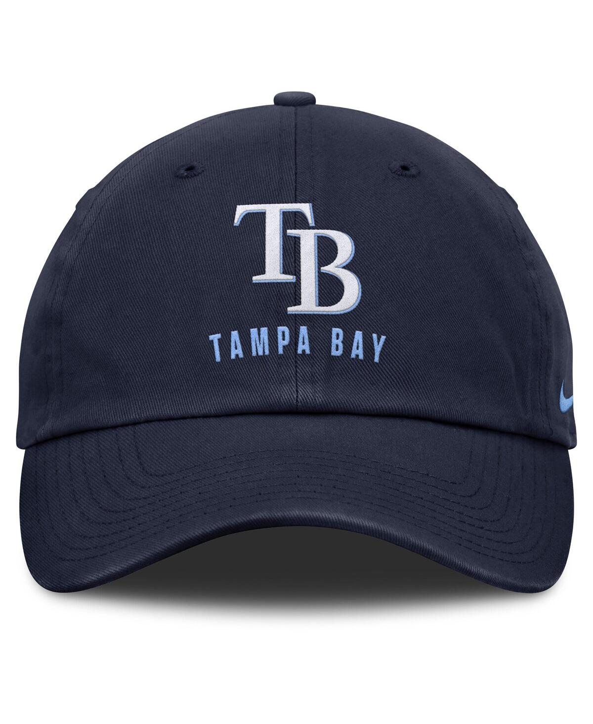 Nike Women's Navy Tampa Bay Rays Club Adjustable Hat In Navy