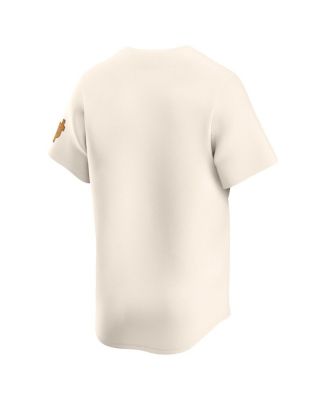 Men's Natural Tennessee Volunteers Alternate Limited Baseball Fashion Jersey