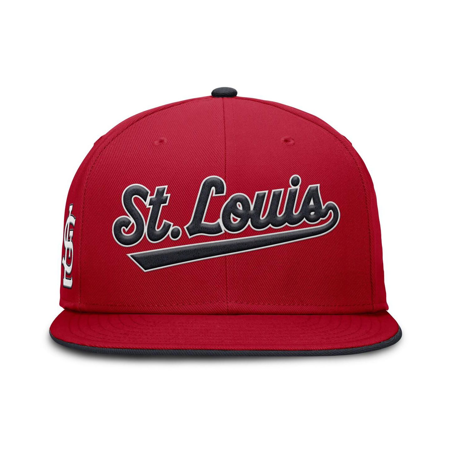 Мужская кепка Nike Red St. Louis Cardinals True Performance Fitted Hat — фото 3