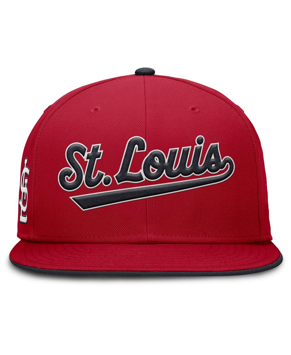Nike St. Louis Cardinals True  Men's Dri-fit Mlb Fitted Hat In Red