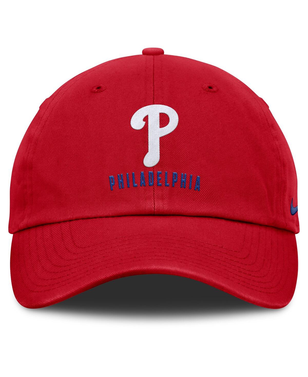 Nike Women's Red Philadelphia Phillies Club Adjustable Hat In Red