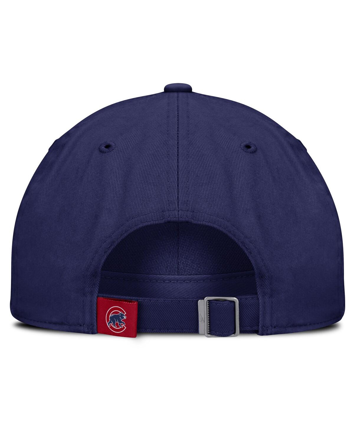 Nike Women's Navy Chicago Cubs Club Adjustable Hat In Navy