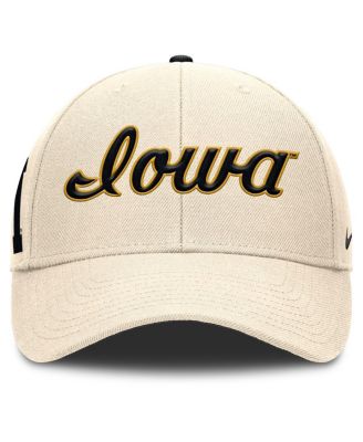 Men's Natural Iowa Hawkeyes Primetime Rise Adjustable Hat