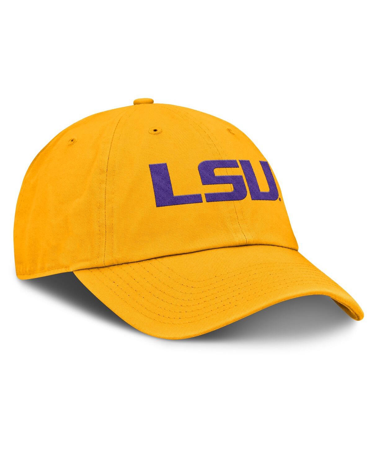 Nike Lsu Tigers Primetime Club  Men's College Adjustable Hat In Gold