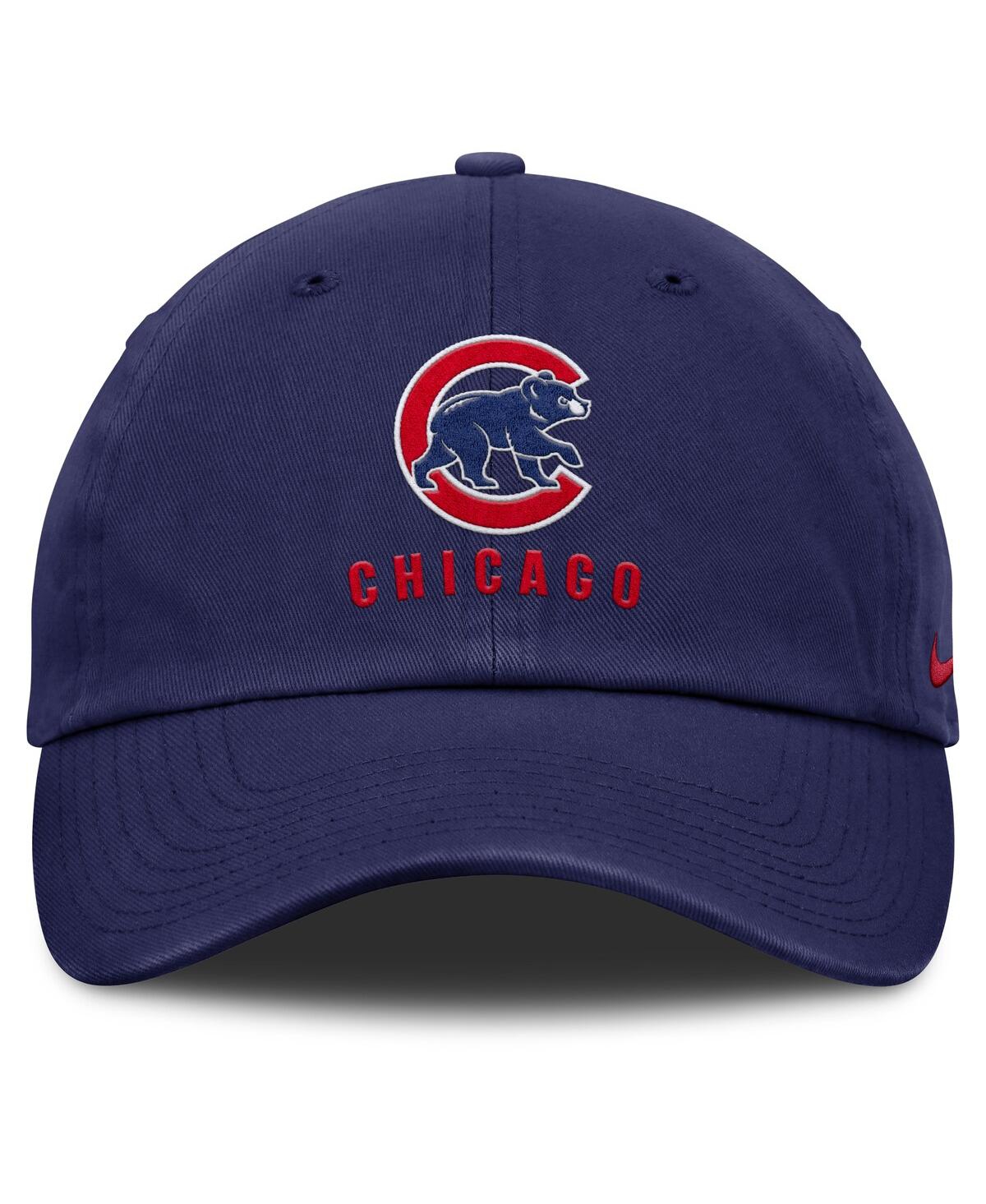 Nike Women's Royal Chicago Cubs Club Adjustable Hat In Royal