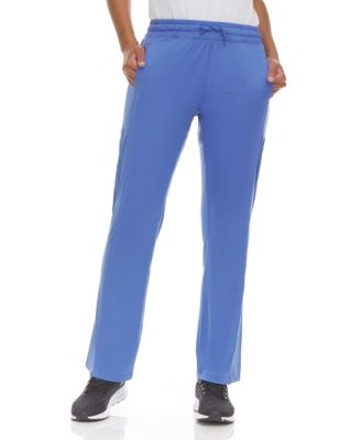 Plus Size Scrubs Mid Rise Six Pocket Active Yoga Scrub Pants