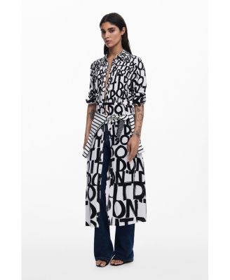 Women's Lettering midi dress