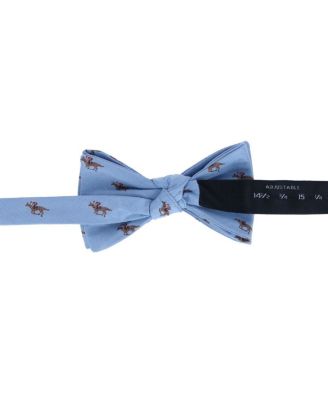Men's Down The Stretch Racehorse Linen Blend Bow Tie