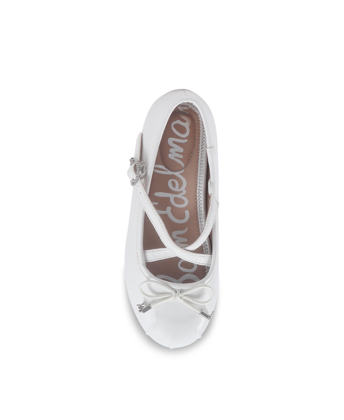 SAM EDELMAN LITTLE AND BIG GIRLS FELICIA CROSSTRAP BALLET FLAT 
