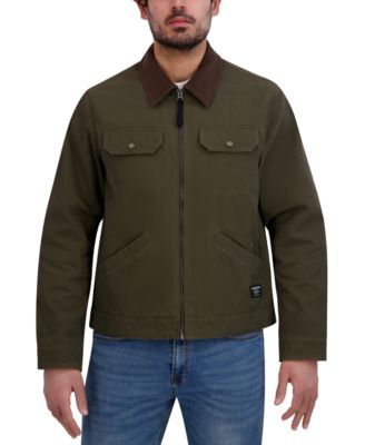 Men's Cotton Canvas Trucker Jacket