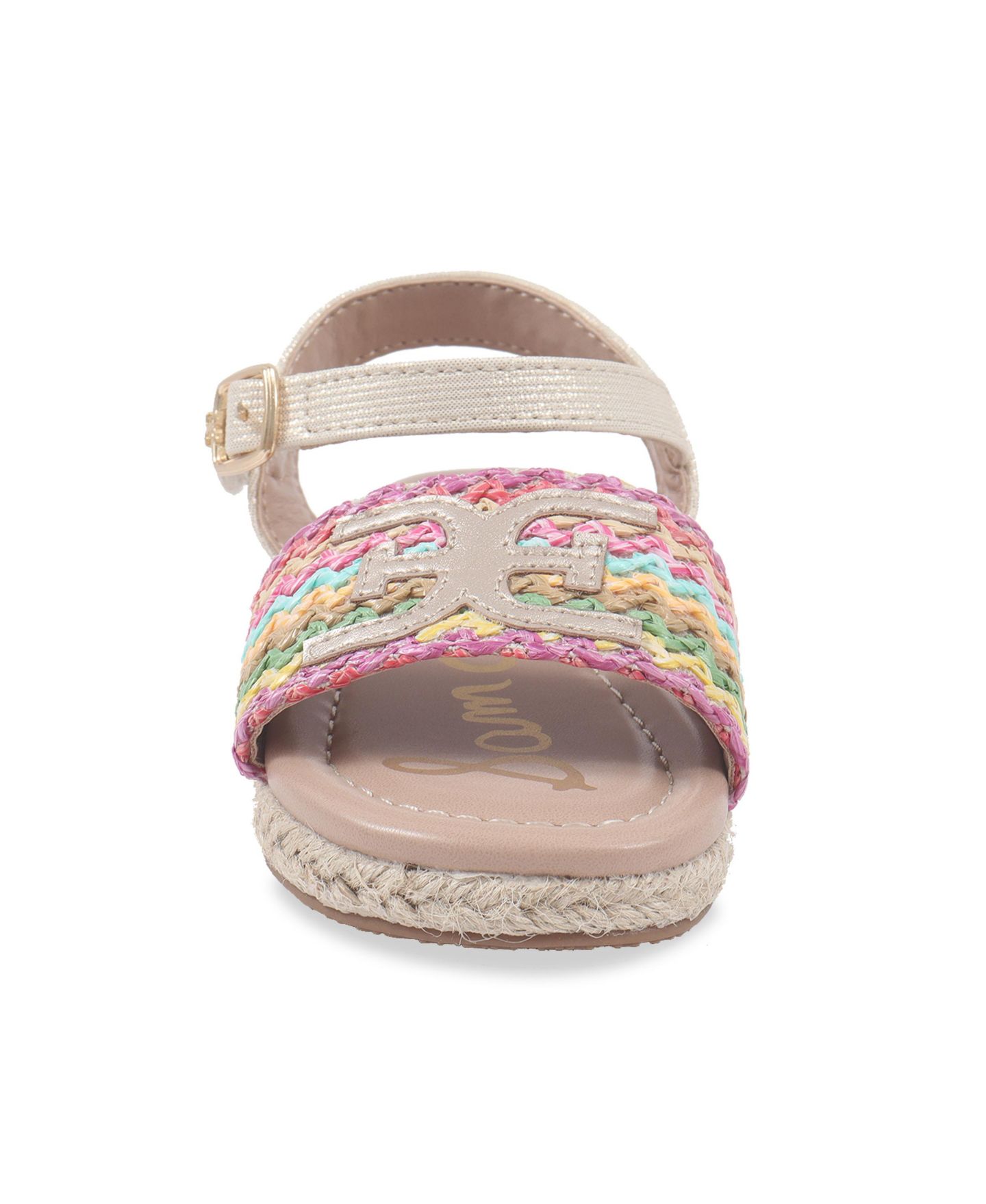 Сандалии Sam Edelman Kara Band Sandals для девочек, цвет: Золотой — фото 3