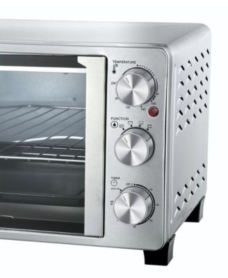 25 Quart French Door Multi-Function Electric Toaster Oven with Rotisserie Set