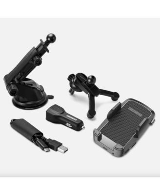 Bluetooth FM Transmitter Phone Mount with Active Noise Cancellation