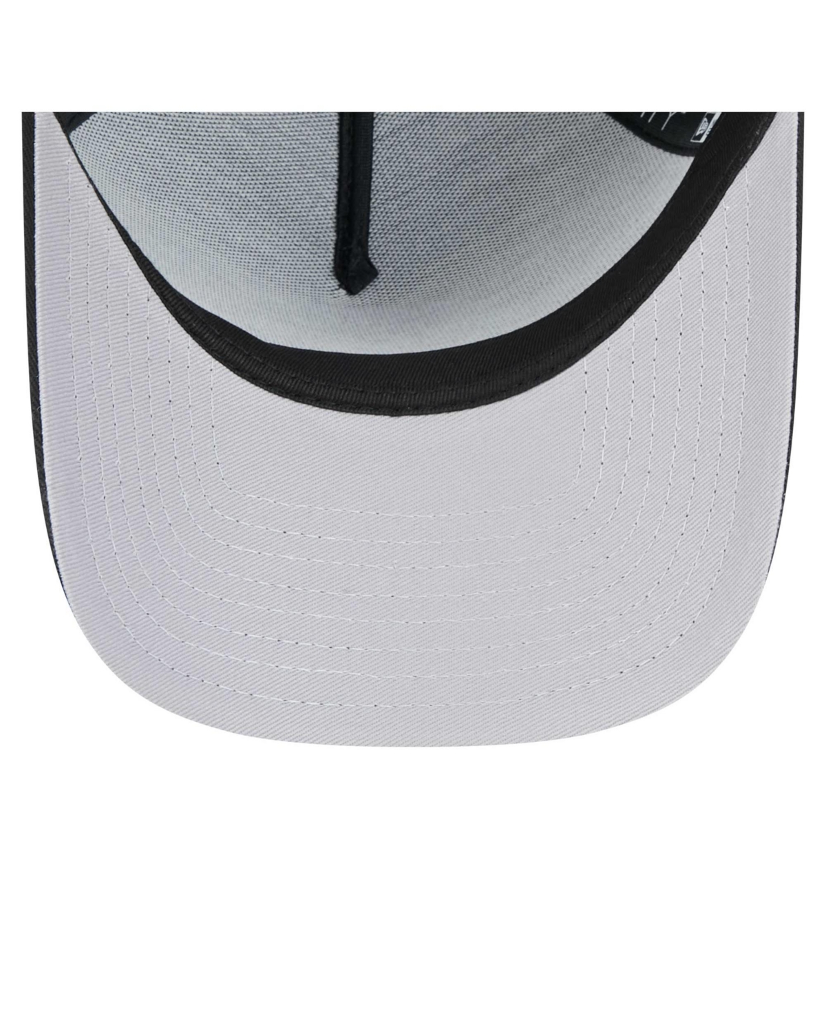 NEW ERA MEN'S BLACK TAMPA BAY RAYS 9FORTY A-FRAME ADJUSTABLE HAT 