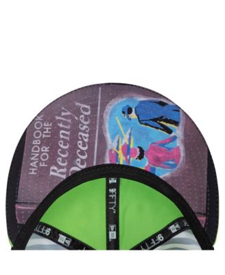 Men's Black Beetlejuice Green Piping 9FORTY Adjustable Hat
