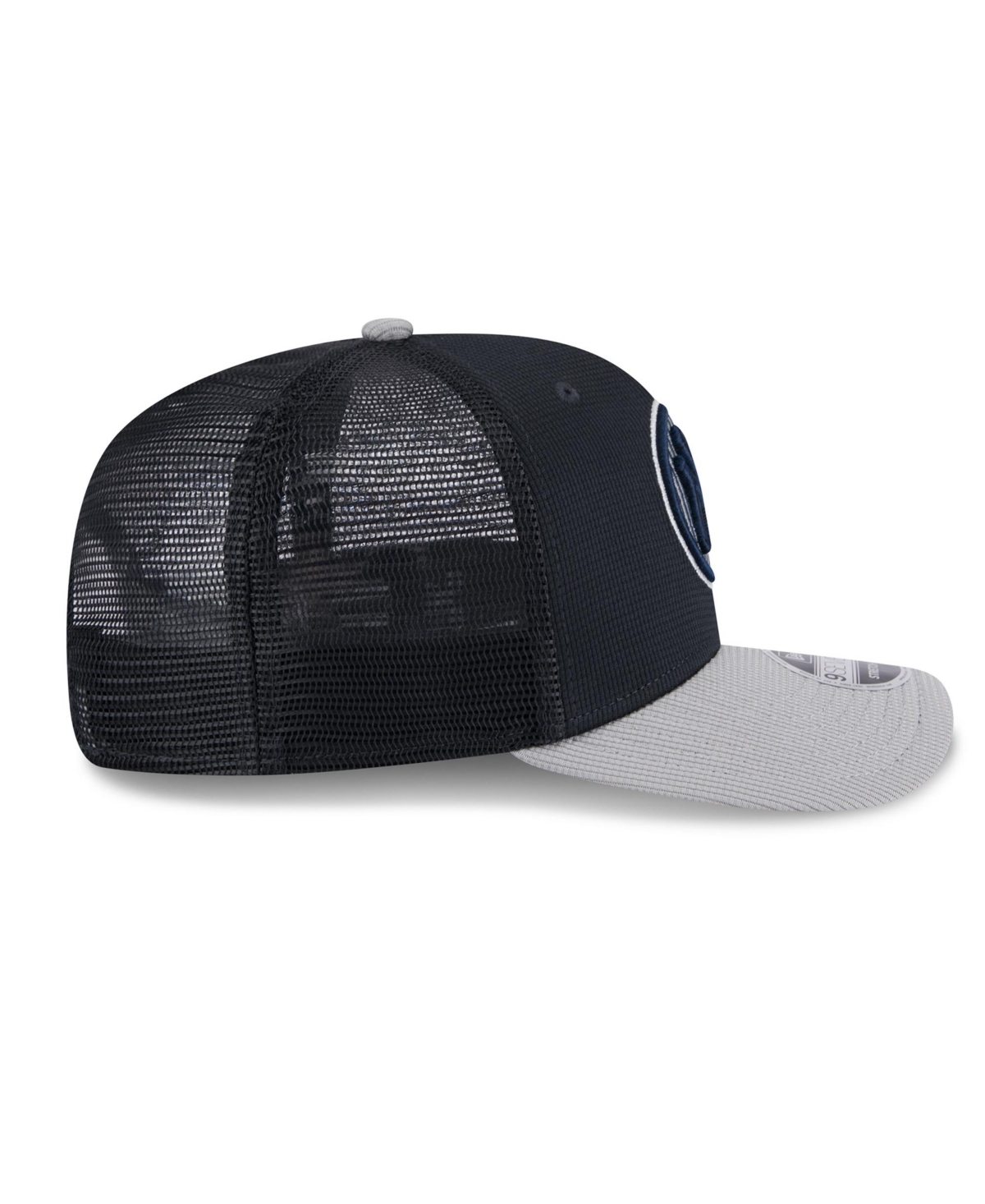 NEW ERA MEN'S NAVY/GRAY NEW YORK YANKEES 2025 BATTING PRACTICE 9SEVENTY STRETCH-SNAP TRUCKER HAT 